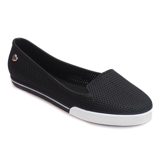 Meliski traforato con ornamento 888-1 nero 1