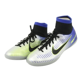 Scarpe indoor Nike Mercurial Victory 6 Df Njr Ic Jr 921491-407 argento 3