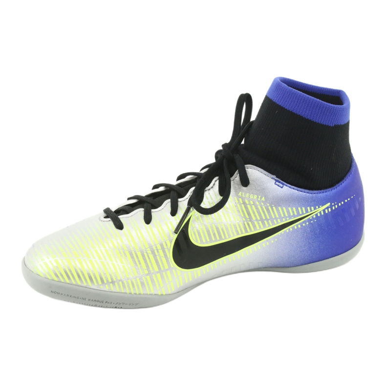 Scarpe indoor Nike Mercurial Victory 6 Df Njr Ic Jr 921491-407 argento 2