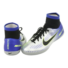 Scarpe indoor Nike Mercurial Victory 6 Df Njr Ic Jr 921491-407 argento 4