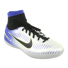 Scarpe indoor Nike Mercurial Victory 6 Df Njr Ic Jr 921491-407 argento 1