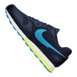 Nike Md Runner 2 Gs Jr 807316-415 scarpe blu navy 2