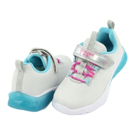 Scarpe sportive American Club ES14 grigio/blu 4