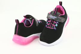 American Club ES14 scarpe sportive rosa nere nero viola 4
