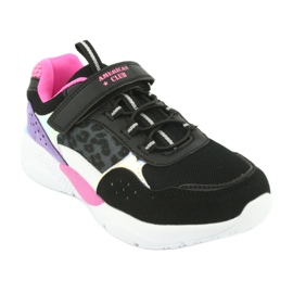 Scarpe sportive American Club ES07 alla moda nero viola rosa grigio 1