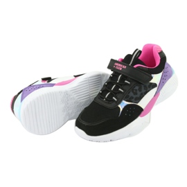 Scarpe sportive American Club ES07 alla moda nero viola rosa grigio 5