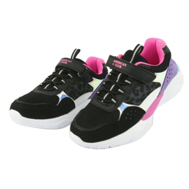 Scarpe sportive American Club ES07 alla moda nero viola rosa grigio 3