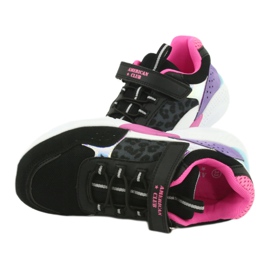 Scarpe sportive American Club ES07 alla moda nero viola rosa grigio 6