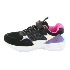 Scarpe sportive American Club ES07 alla moda nero viola rosa grigio 2