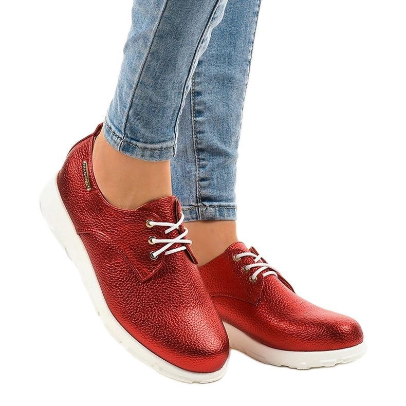 Scarpe classiche rosse opache XC672-2 rosso 1