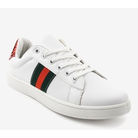 Sneakers classiche bianche D1903-3135 bianco 1