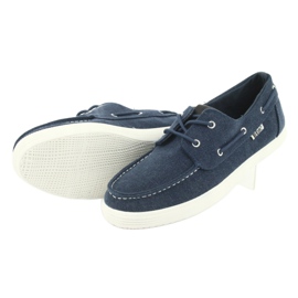 Mocassini da uomo Lee Cooper GC008Q-01 blu navy 4