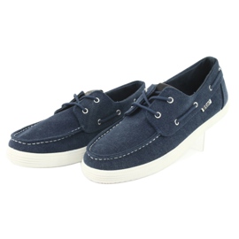 Mocassini da uomo Lee Cooper GC008Q-01 blu navy 3