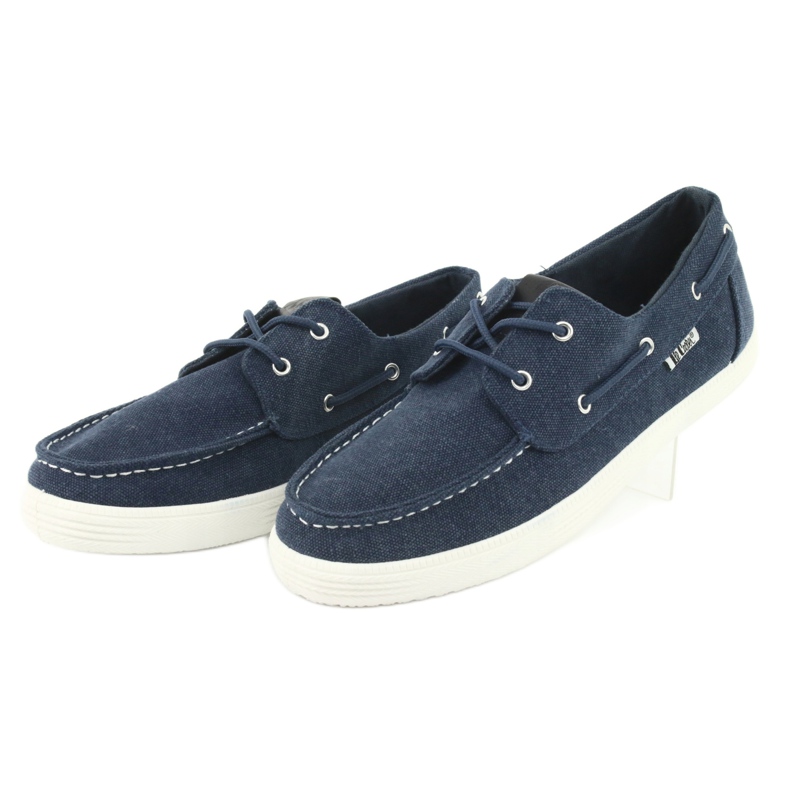 Mocassini da uomo Lee Cooper GC008Q-01 blu navy 3