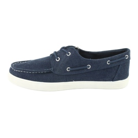 Mocassini da uomo Lee Cooper GC008Q-01 blu navy 2
