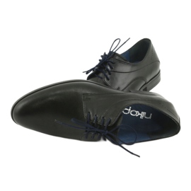 Nikopol Scarpe in pelle nera 1736 nero 6