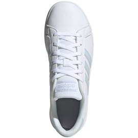 Scarpe adidas Grand Court K Jr EG1994 bianco blu 1