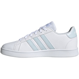Scarpe adidas Grand Court K Jr EG1994 bianco blu 2