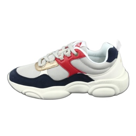 Lee Cooper Scarpe sportive femminili 1275 grigio/multicolore 2