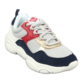 Lee Cooper Scarpe sportive femminili 1275 grigio/multicolore 1