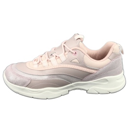 Scarpe sportive da donna Filippo 1411 rosa d'argento 2