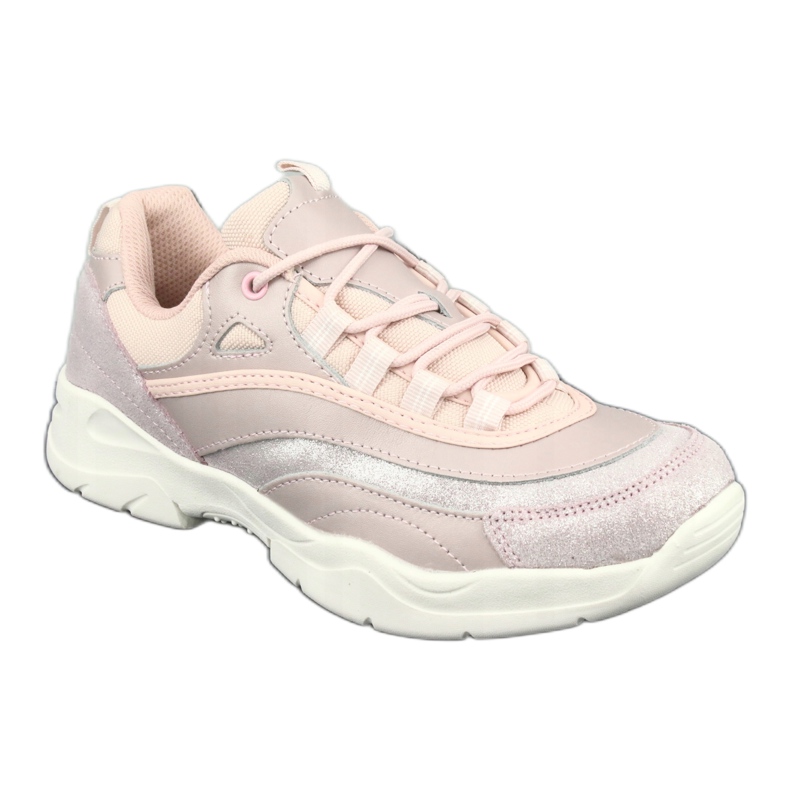 Scarpe sportive da donna Filippo 1411 rosa argento 1