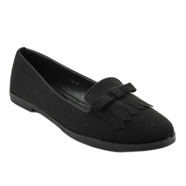 Mocassini Lordsy in ecopelle nera 2358 nero 1