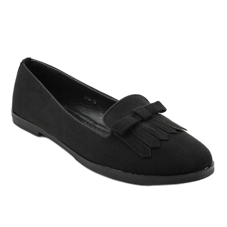 Mocassini Lordsy in ecopelle nera 2358 nero 1