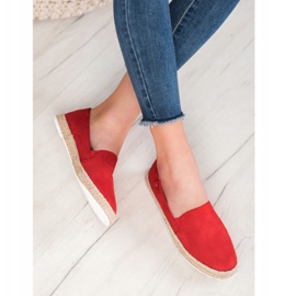 SHELOVET Espadrillas rosse classiche rosso 1