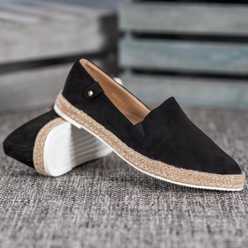 SHELOVET Espadrillas Nere Classiche nero 1