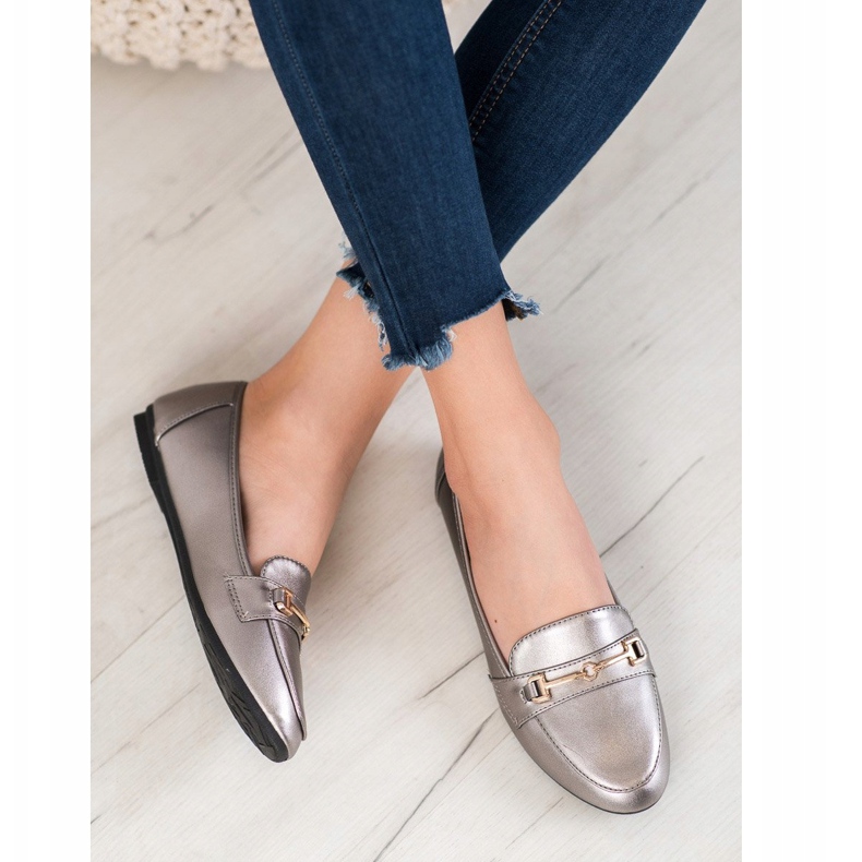 Clowse Calzature in ecopelle alla moda grigio 1