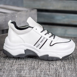 SHELOVET Scarpe sportive bianche bianco 2