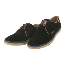 Scarpe da uomo nere Badura 3763 marrone nero 3