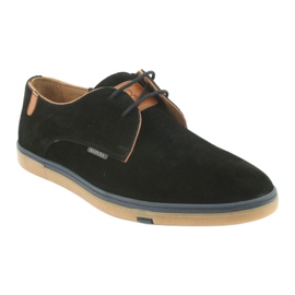 Scarpe da uomo nere Badura 3763 marrone nero 1