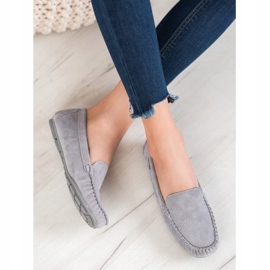 Classic Leather VINCEZA Moxins grigio 2