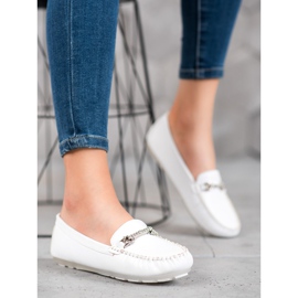 Fama Mocassini Con Cubic Zirconia bianca 2