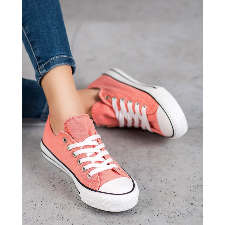 McKey Sneakers in tessuto alla moda arancia 2