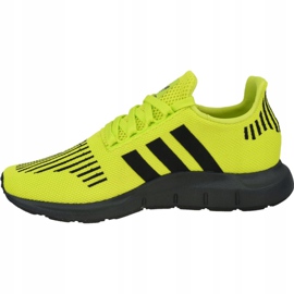 Scarpe Adidas Swift Run EE6797 nero verde 1