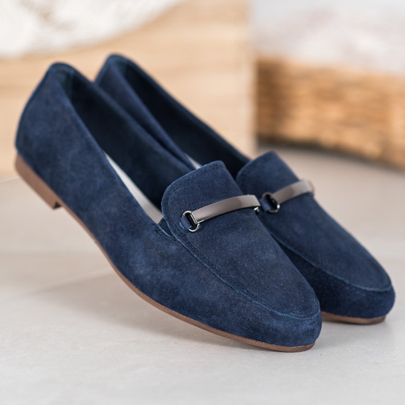 Filippo Signori di pelle della marina blu 1