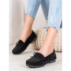 Filippo Mocassini Neri in Pelle nero 1