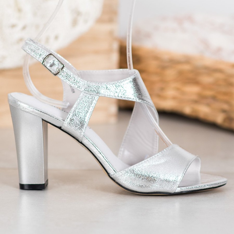 Goodin Sandali Argento d'argento 1