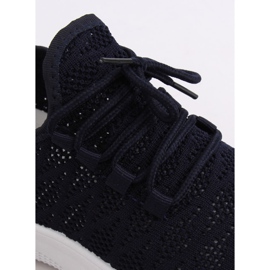 BB76 Scarpe sportive blu navy navy giallo 1