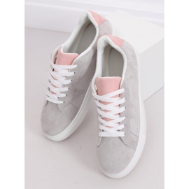 Sneakers da donna grigie WB810 Grey grigio giallo 1