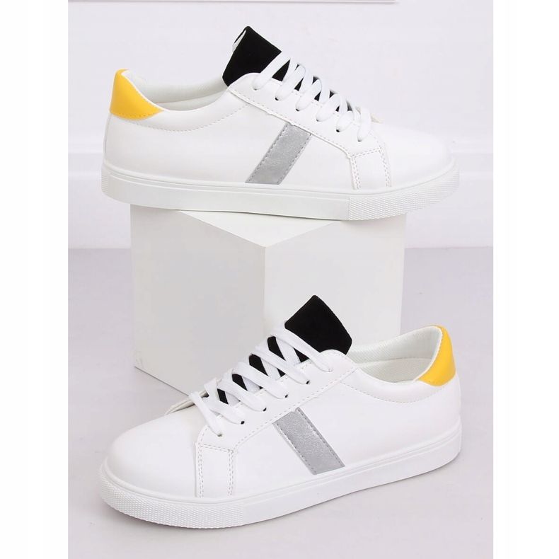 Sneakers da donna bianche WB811 BIANCO/NERO bianca 1