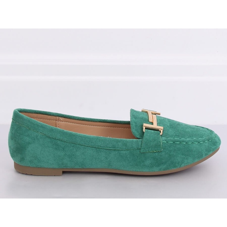 Verde Mocassini da donna 99-13A Verde 1