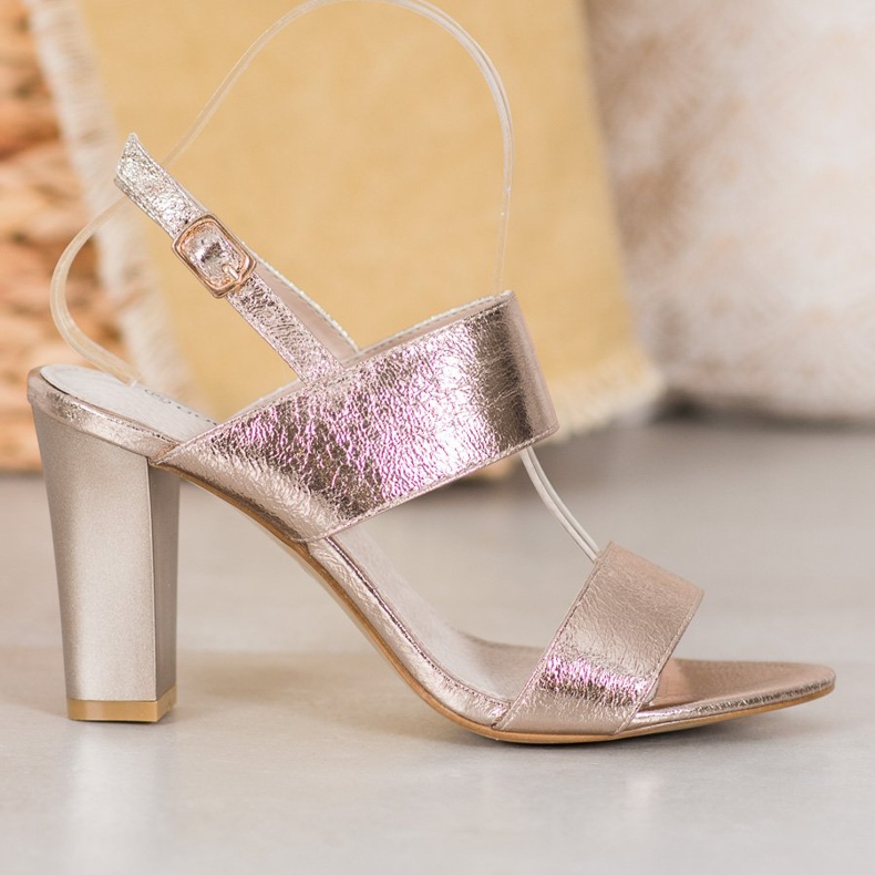 Goodin Sandali alla moda giallo 1