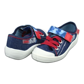 Scarpe per bambini Befado 251X101 bianco rosso blu 5
