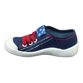 Scarpe per bambini Befado 251X101 bianco rosso blu 3