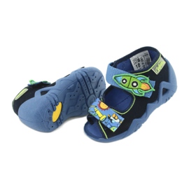 Pantofole per bambini Befado 250P091 blu navy 5