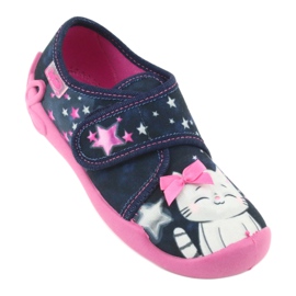 Scarpe per bambini Befado 122X003 blu navy rosa 1